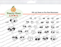 PK-1357 Sweet on You Face Stamp Assortment