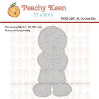 PKSD-2601 AL Gingerbread Doll Outline Die