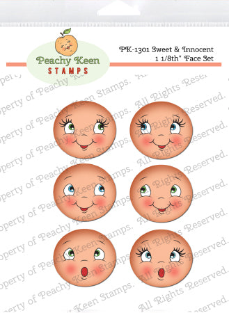 PK-1301 Sweet & Innocent 1 1/8" Face Set