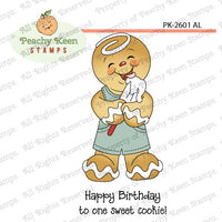 PK-2601 AL Gingerbread Doll Stamp Set