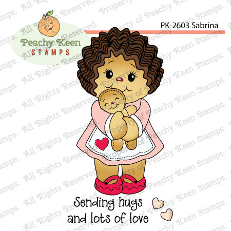 PK-2603 Sabrina Gingerbread Doll Stamp Set
