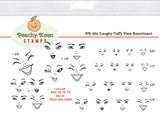 PK-660 Laughy Taffy Face Stamp Assortment