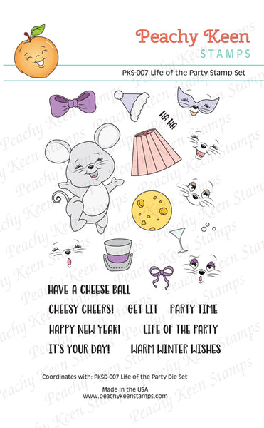 PKSD-007 Life of the Party Stamp and Die Set