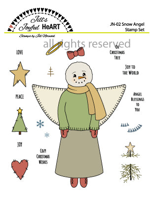 JN-02 Snow Angel Stamp Set