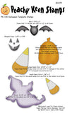 PK-130 Halloween Template Stamps