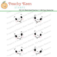PK-1531 Black Eyed Peaches 1 1/8" Face Set