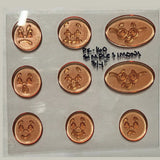 PK-160 Simple Simon Face Stamp Set 3/4"