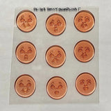 PK-163 Dolly Dumplins Face Stamp Set 1"