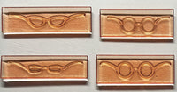 PK-168 GLASSES fit 1-1/8" Face Stamps