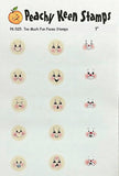 PK-525 Too Much Fun Face Stamp Set 1"