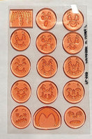 PK-558 Monsters ‘n More 1" Face Stamp Set