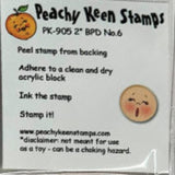 PK-905 Basic Paper Doll Face Stamp 2" No.6