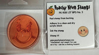 PK-908 Basic Paper Doll Face Stamp 1.5" No.3