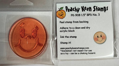 PK-908 Basic Paper Doll Face Stamp 1.5" No.3