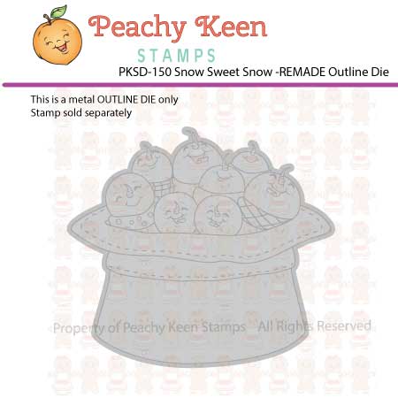 PKSD-150 Snow Sweet Home (REMADE) Outline DIE