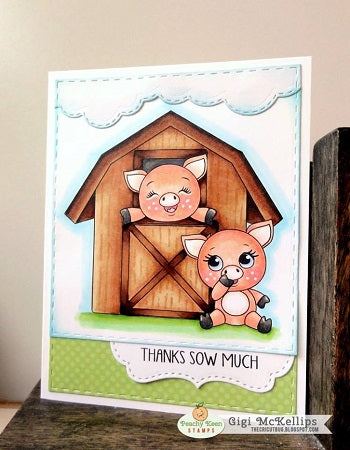 PKSC-35 June Stamp Club of the Month Stamp Set (retired) – Peachy Keen  Stamps