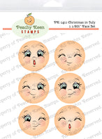 PK-1411 Christmas in July 1 1/8" Face Set
