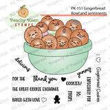 PK-151 Gingerbread Bowl (REMADE) Stamp Set