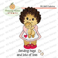 PK-2603 Sabrina Gingerbread Doll Stamp Set