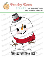 PK-2608 Sweet Snow Hug Snowman Stamp Set
