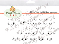 PK-450 Wide Eyed Face Stamp Assortment