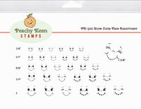 PK-500 Snow Cuties Face Stamp Assortment
