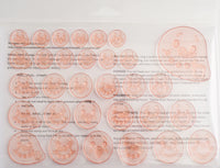 PK-520 Winter Face Stamp Assortment