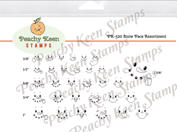 PK-520 Winter Face Stamp Assortment