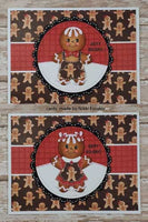 PKSD-009 Gingerbread Die and Face Stamp Set