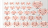 PK-450 Wide Eyed Face Stamp Assortment